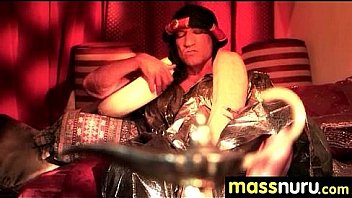 Nuru massage ends with a hot shower fuck 3