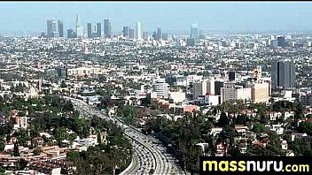 Nuru massage ends with a hot shower fuck 3