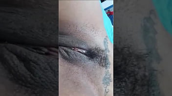 Fogo de cuzinho piscando e gozo solo proibido