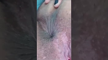 Fogo de cuzinho piscando e gozo solo proibido