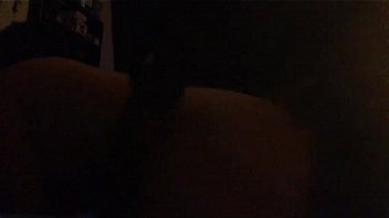 Interracial couple having sex