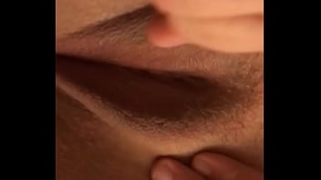 Fingering her pussy