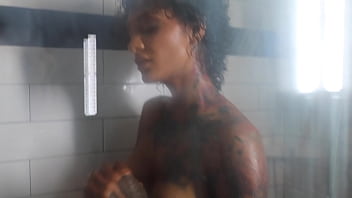 Drench leah michelle in the shower