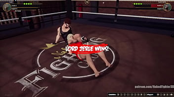 Curi vs jerle nf3d mixed kinky combat