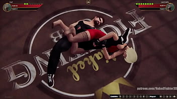 Curi vs jerle nf3d mixed kinky combat