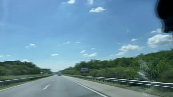 Squirting in my wifes car