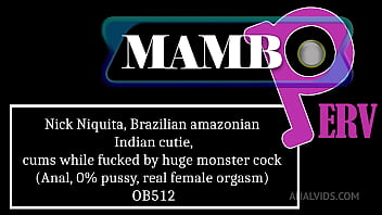 Nick Niquita Brazilian Amazonian Indian Cutie Cums While Fucked By Huge Monster Cock Anal 0% Pussy Real Female Orgas thumbnail