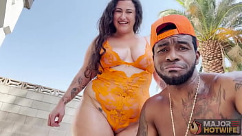 Hot curvy brunette josie jaxxon gets banged and jizzed by rome major