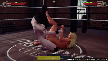 Luna vs bambi nf3d sexfight lesbian combat