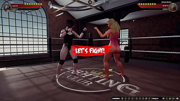 Luna vs bambi nf3d sexfight lesbian combat