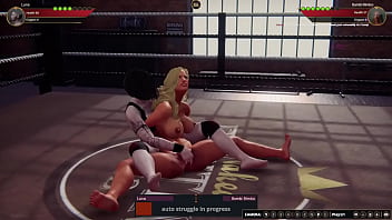 Luna vs bambi nf3d sexfight lesbian combat