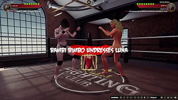 Luna vs bambi nf3d sexfight lesbian combat
