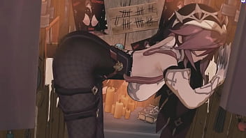 Rosaria have all her holes filled 71lv