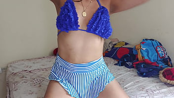 Alone playing with my pussy