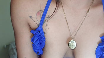 Alone playing with my pussy