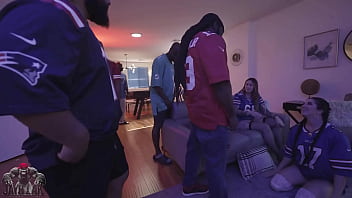 Pre game gangbang
