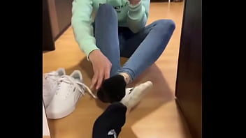 Do you want to smell my sweaty socks •full video on of #socksfetisch #blacksocks #feet #fetish #feetworld Do you want to smell my sweaty socks •full video on of #socksfetisch #blacksocks #feet #fetish #feetworld