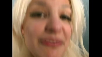 Bella european blonde milf shoots pov self fucking video