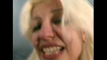 Bella european blonde milf shoots pov self fucking video