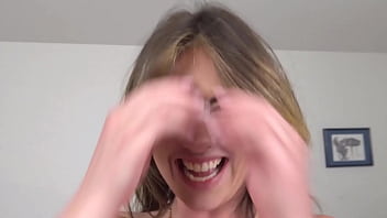 Alice lighthouse sexy blonde pov blowjob and huge cum load facial