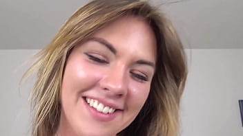 Alice lighthouse sexy blonde pov blowjob and huge cum load facial