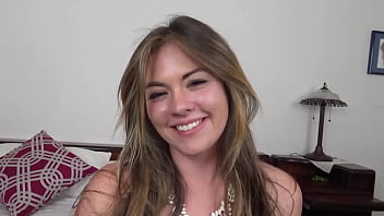 Alice lighthouse sexy blonde pov blowjob and huge cum load facial