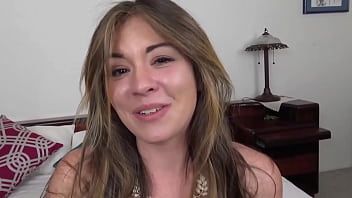 Alice lighthouse sexy blonde pov blowjob and huge cum load facial