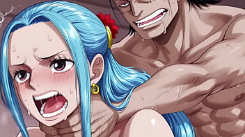 Crocodile x vivi one piece ai