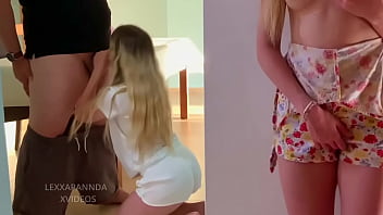 Mira a mi hermanastra con el gordo de mi novio Mira a mi hermanastra con el gordo de mi novio