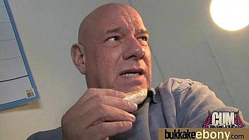 Huge Cocks Cover Their Black Face In Cum 20 thumbnail