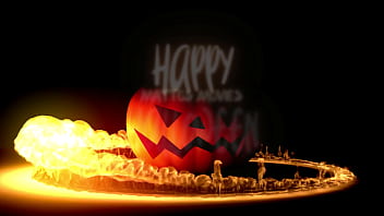 Invocação do mal as safadinhas invocam do além a morte e o capeta para levar gozadas deles