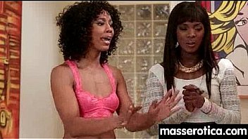 Sensual lesbian massage leads to orgasm 21