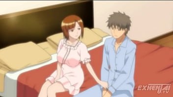 Madrastra quiere probar una polla joven hentai sin censura