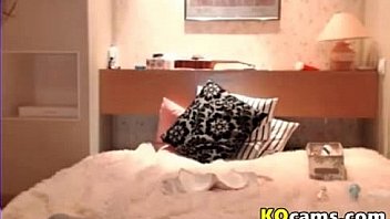 Redhead milf playing with her big tits