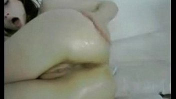 Beauty playing with nice ass