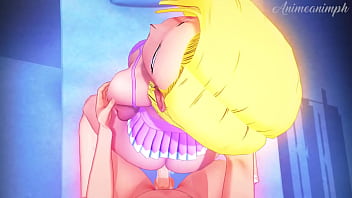 Androide 18 es infiel en el bosque