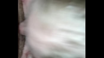 All over her face like