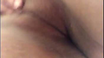 Touching his big big pussy