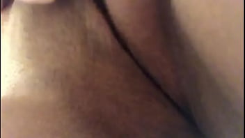 Touching his big big pussy