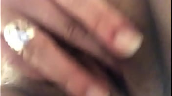 Touching his big big pussy