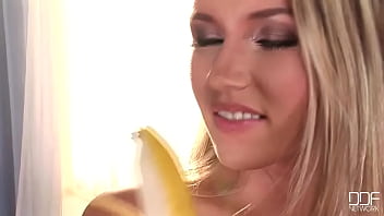 Banana split with cherry on top