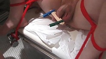 Kinky milf is sex slave in weird bondage Kinky milf is sex slave in weird bondage