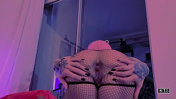 Beautiful and innocent halloween cosplay follows her master's commands pov