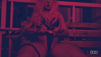 Beautiful and innocent halloween cosplay follows her master's commands pov