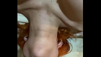 Pov facefuck – her head hangs off the bed while i thrust