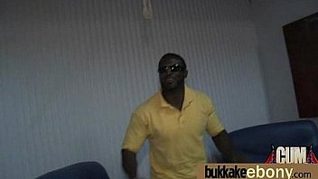 Dp with german ebony bukkake teen 22