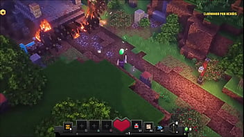 Aldeão safado minecraft dungeons #1