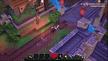 Aldeão safado minecraft dungeons #1