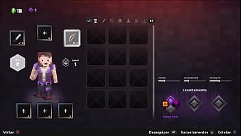 Aldeão safado minecraft dungeons #1