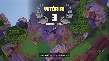 Aldeão safado minecraft dungeons #1